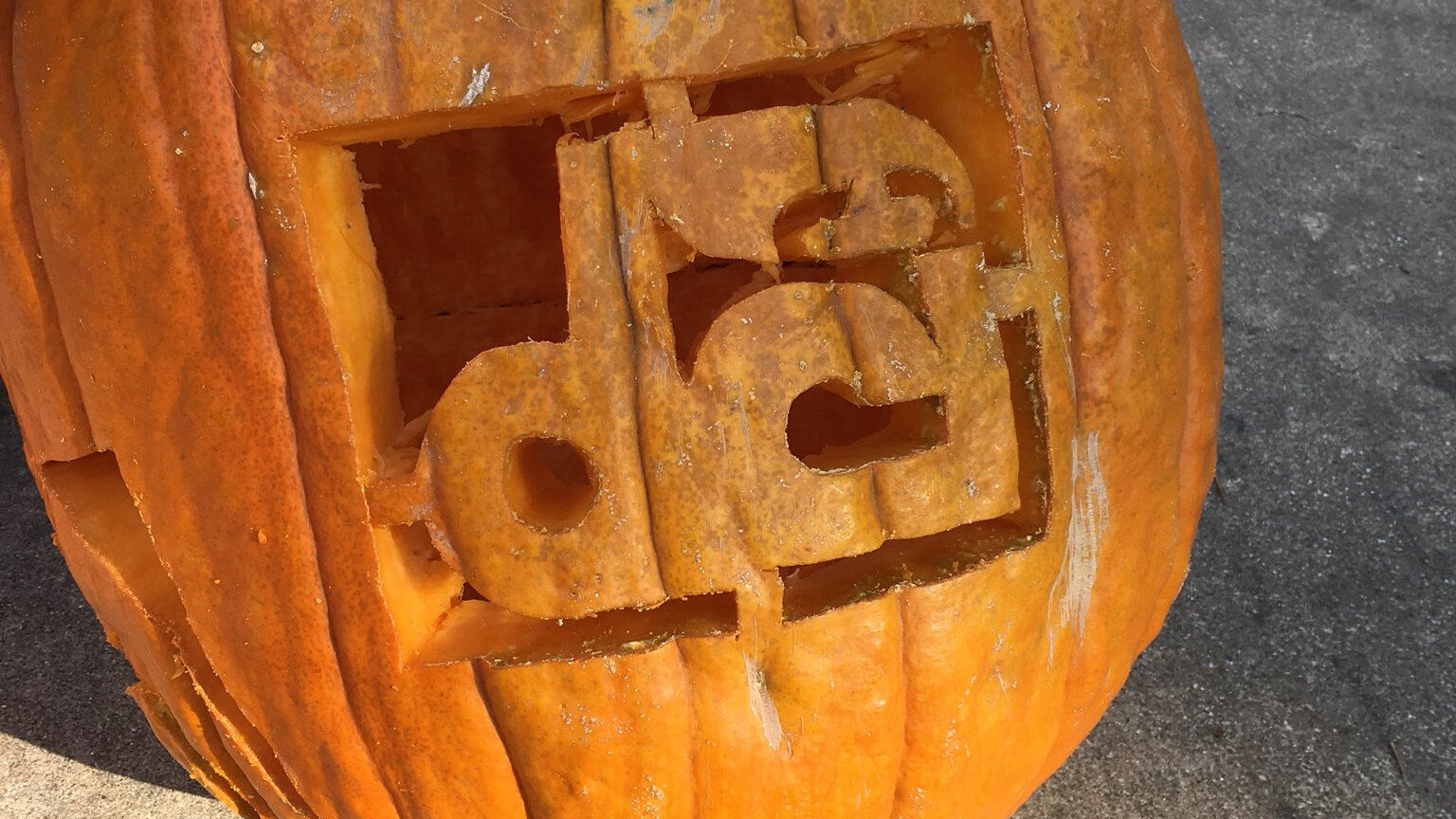 Drum corps pumpkins