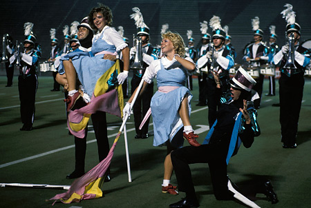 The 1986 Sky Ryders played highlights from "The Wizard of Oz."