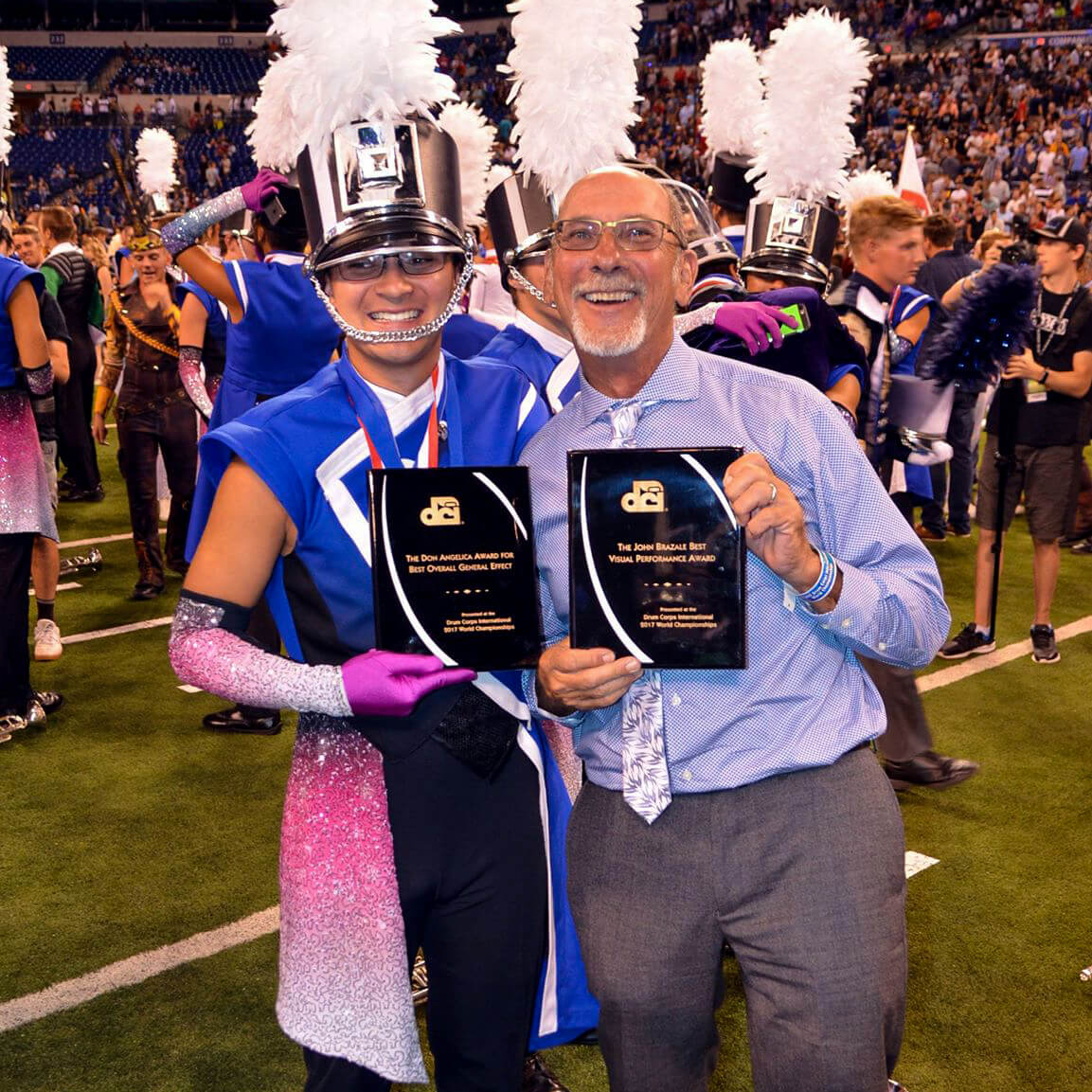 Shane and Todd at the 2017 DCI Finals